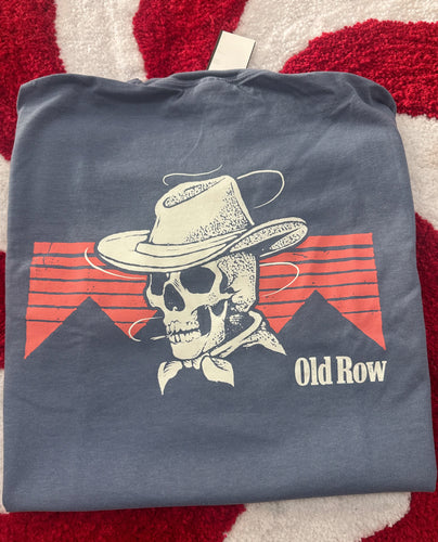 Old Row Skull Cowboy