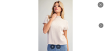 Load image into Gallery viewer, Oatmeal short sleeve sweater