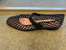 Load image into Gallery viewer, Black Mary Jane style jelly shoes