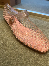 Load image into Gallery viewer, Camel Mary Jane style jelly shoes