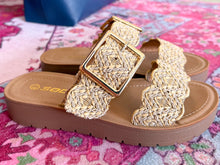 Load image into Gallery viewer, Natural Summer Sandals