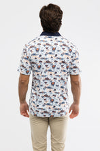 Load image into Gallery viewer, Auburn toile teddy polo